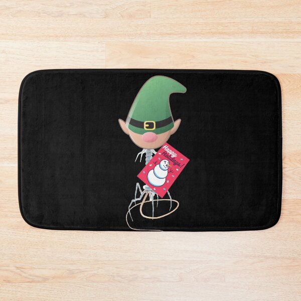 Item preview, MEDICAL LAB SCIENTIST ELF PHAGE HAPPY HOLIDAYS FUNNY BACTERIOPHAGES  designed and sold by Hippiesole.