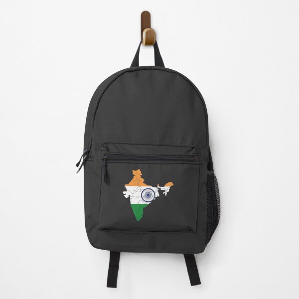 Item preview, India Flag Map with regions designed and sold by Alo.