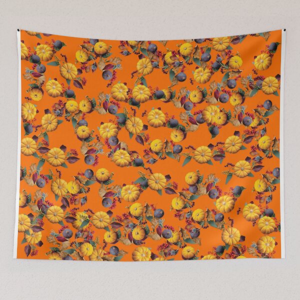 Item preview, Calabazas de otoño (naranja) designed and sold by WildNClassyFun.