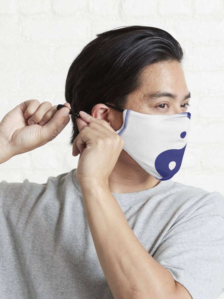 Alternate view of Tao in Blue Mask