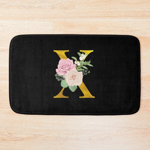 Item preview, Gold Floral Letter X | Wedding Letters designed and sold by SerendipityNow.