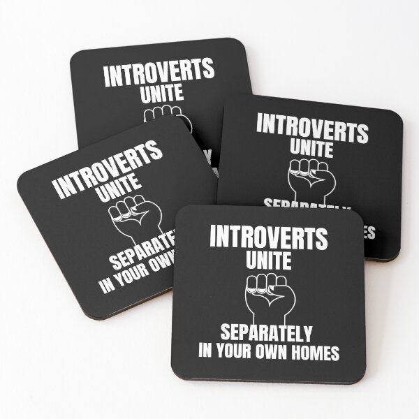 Item preview, Introverts Unite Separately In Your Own Homes designed and sold by Billie Sims.