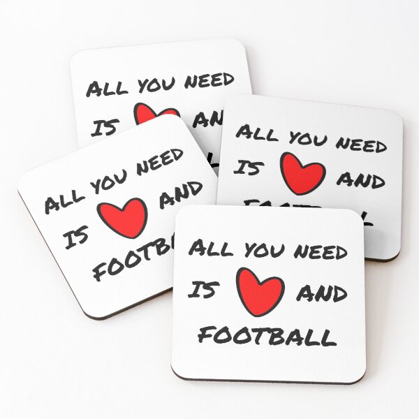 Item preview, All you need is love and football designed and sold by TheGreenGoat.