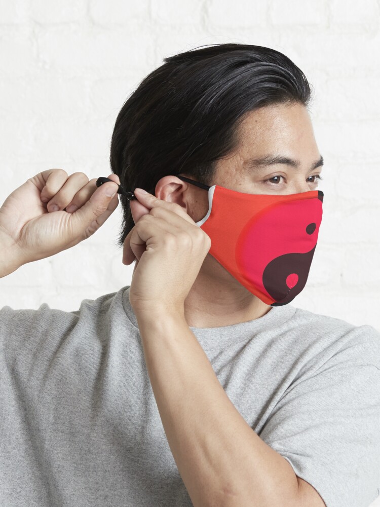 Alternate view of Tao: Black & Red Mask