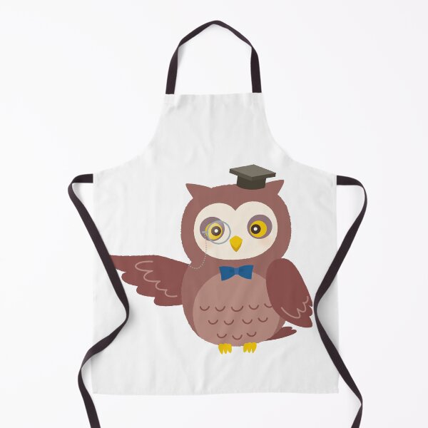Item preview, Educating graduate cap Cartoon Owl designed and sold by RaionKeiji.