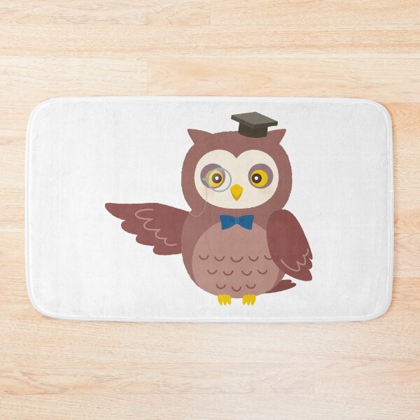 Item preview, Educating graduate cap Cartoon Owl designed and sold by RaionKeiji.