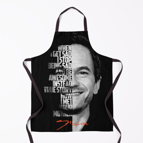 Item preview, Black and white Barney Stinson How I Met Your Mother Quote. designed and sold by Enea Kelo.