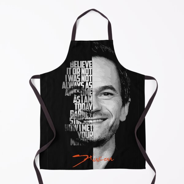Item preview, Black and white Barney Stinson How I Met Your Mother Quote. designed and sold by Enea Kelo.