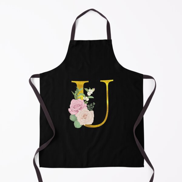 Item preview, Gold Floral Letter U | Wedding Letters designed and sold by SerendipityNow.