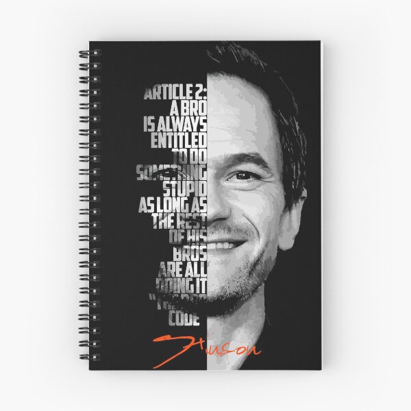 Item preview, Black and white Barney Stinson How I Met Your Mother Quote. designed and sold by Enea Kelo.