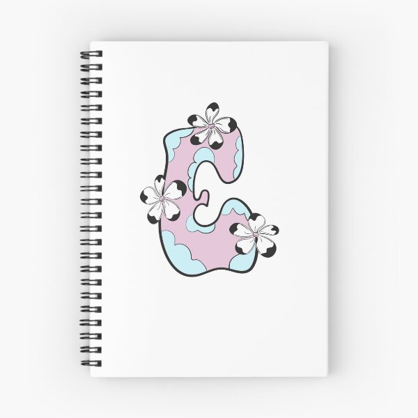 Item preview, Letter E - Cute Flowerly Bold Monogram designed and sold by ColourDreams.