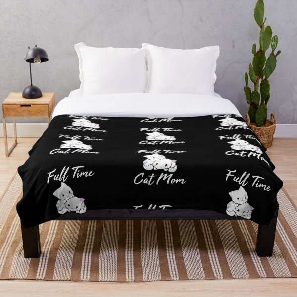 Aperçu de l'œuvre Chat maman à temps plein créée et vendue par TakoDesigns.