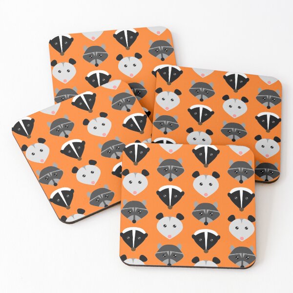 Item preview, Trash Friends Skunk Opossum and Raccoon Pattern designed and sold by dysperdis.