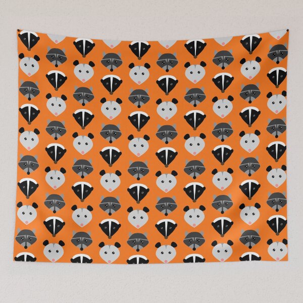Item preview, Trash Friends Skunk Opossum and Raccoon Pattern designed and sold by dysperdis.