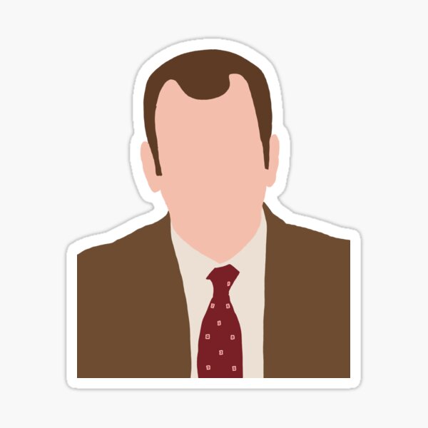 Sad Toby Flenderson Sticker for Sale by virtualheaven