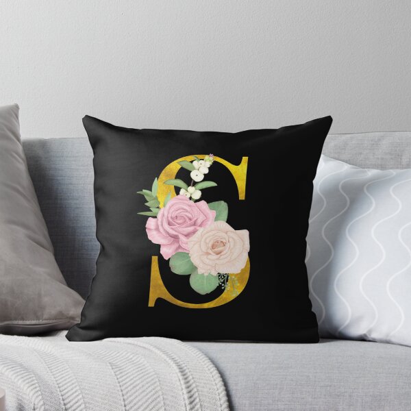 Item preview, Gold Floral Letter S | Wedding Letters designed and sold by SerendipityNow.