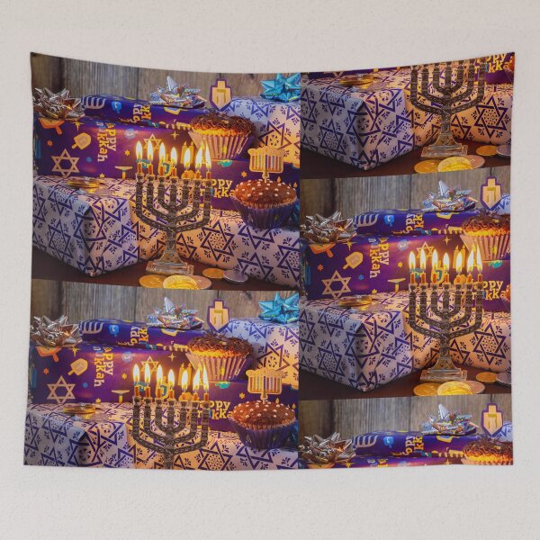 Item preview, Menorah designed and sold by LibrosBOOKtique.