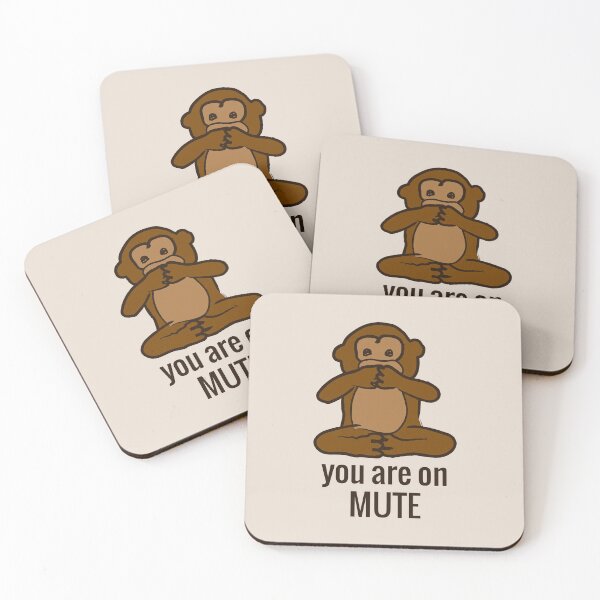 Item preview, You are on mute, beige designed and sold by marufemia.