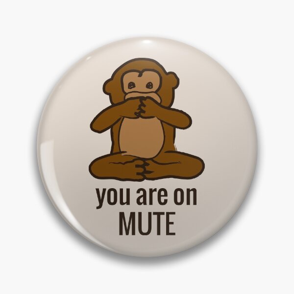 Item preview, You are on mute, beige designed and sold by marufemia.
