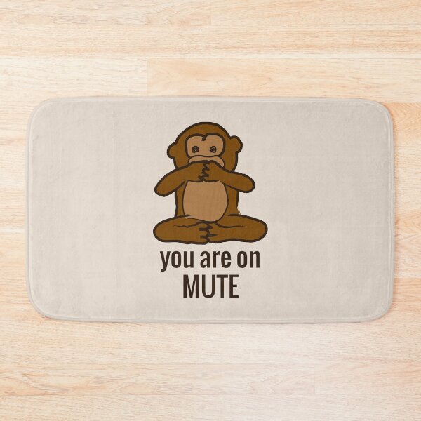 Item preview, You are on mute, beige designed and sold by marufemia.