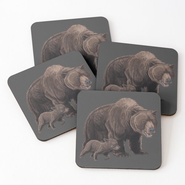 Item preview, Ursus spelaeus (Cave Bear) designed and sold by CoffeeBlack Illustration.