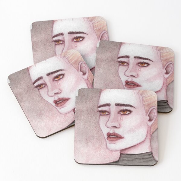 Item preview, Sad portrait designed and sold by Joelle Klazen.