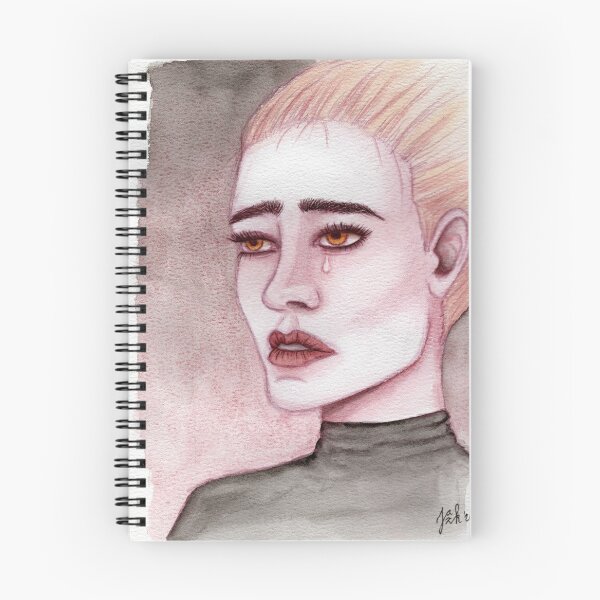 Item preview, Sad portrait designed and sold by Joelle Klazen.