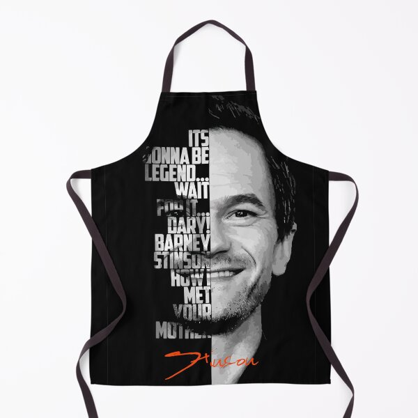 Item preview, Black and white Barney Stinson How I Met Your Mother Quote. designed and sold by Enea Kelo.