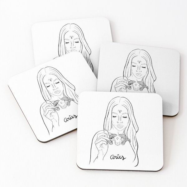 Item preview, Zodiac sing - Aries girl designed and sold by silvana-art.