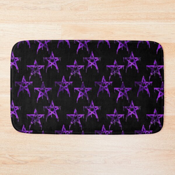 Item preview, Pentagram purple repeat designed and sold by tada-leipzig.