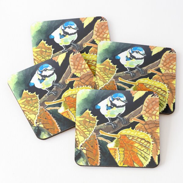Item preview, Bird in Fall Tree designed and sold by Lynn Harriet.