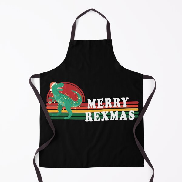 Item preview, Merry Rexmas T-rex wrapped in Christmas Lights designed and sold by Katherine Winner.
