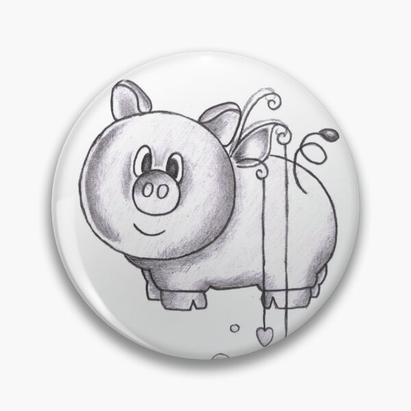 Item preview, Fairy Piggy 15 designed and sold by piggiesnstuff.