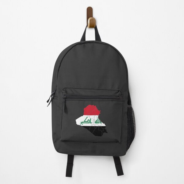 Item preview, Iraq Flag Map with regions designed and sold by Alo.