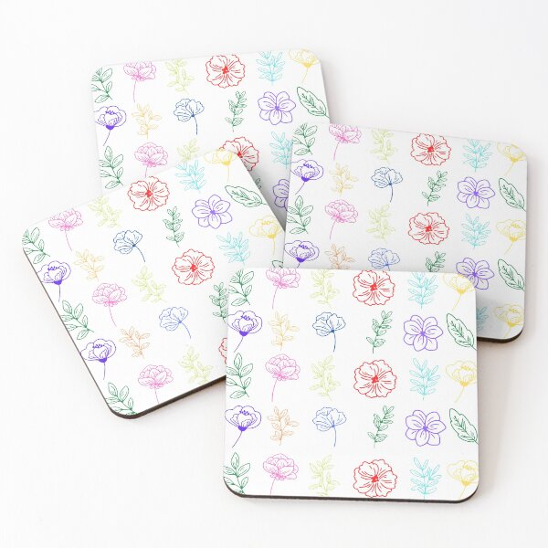 Item preview, Colourful Garden Flowers designed and sold by Vero De.