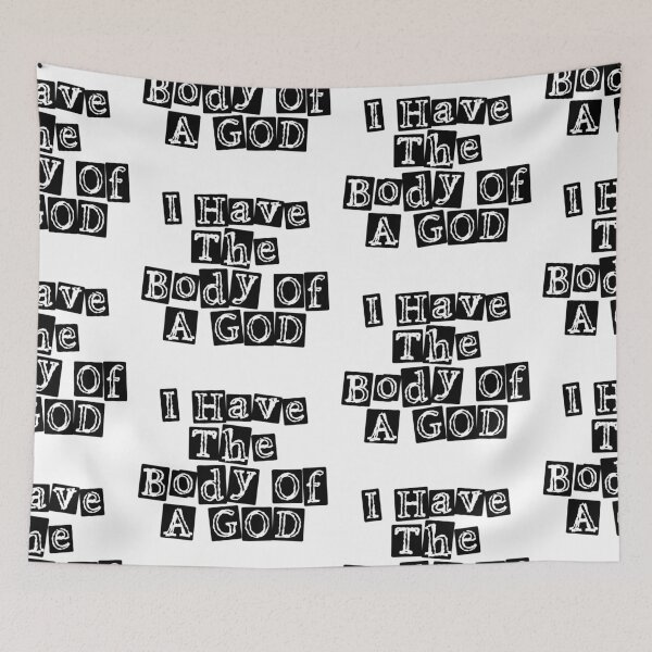 Item preview,  I Have The Body Of A God designed and sold by WorldPrintTees.