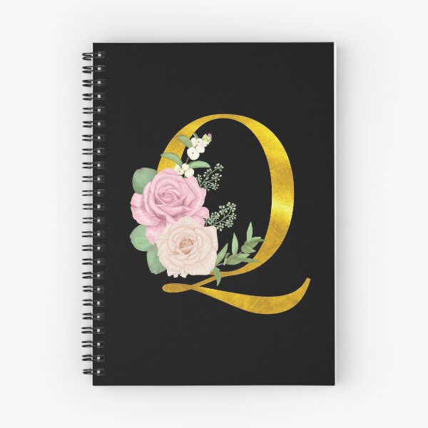 Item preview, Gold Floral Letter Q | Wedding Letters designed and sold by SerendipityNow.