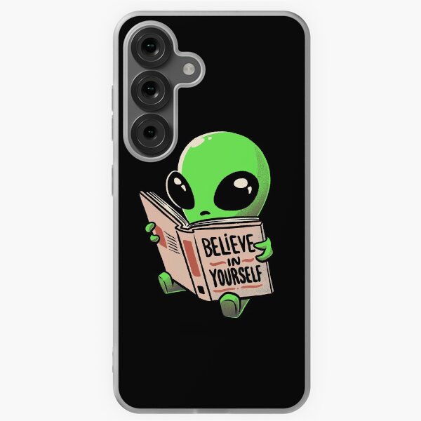 Item preview, Believe in Yourself Funny Book Alien designed and sold by EduEly.