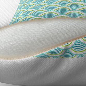Alternate view of Your Vibe Makes Waves 019 Throw Pillow