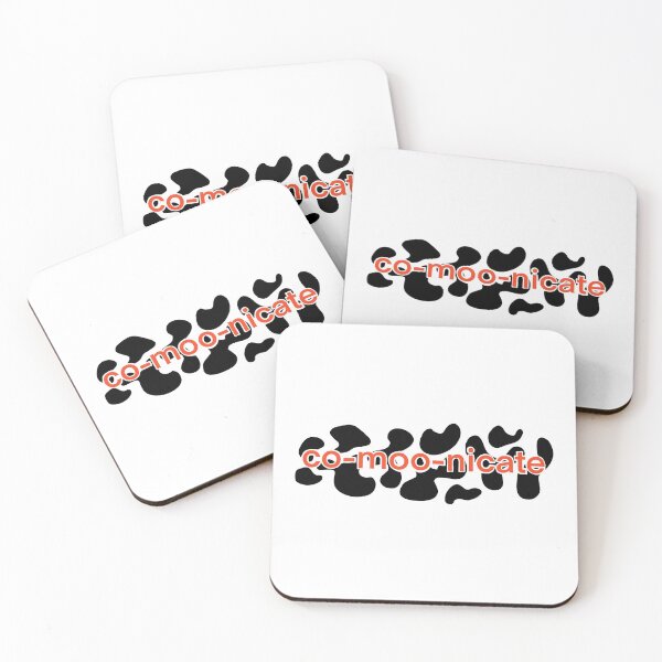 Item preview, Co-Moo-Nicate  designed and sold by FriendsList.