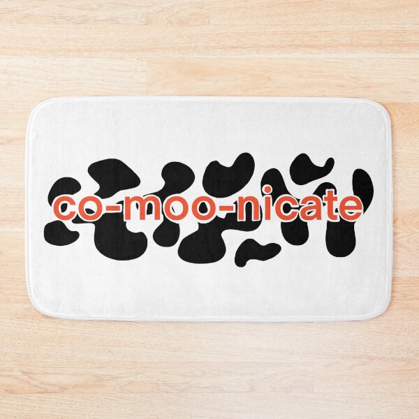 Item preview, Co-Moo-Nicate  designed and sold by FriendsList.