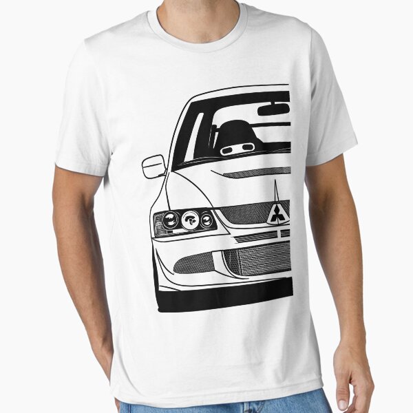 Mitsubishi Lancer Evolution EVO 8 Best Shirt Design Essential T-Shirt