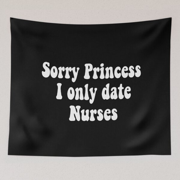 Item preview, Princess I Only Date nurses / Funny halloween gifts / designed and sold by RedJazz.