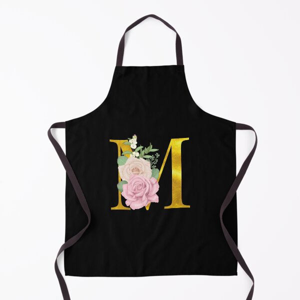 Item preview, Gold Floral Letter M | Wedding Letters designed and sold by SerendipityNow.