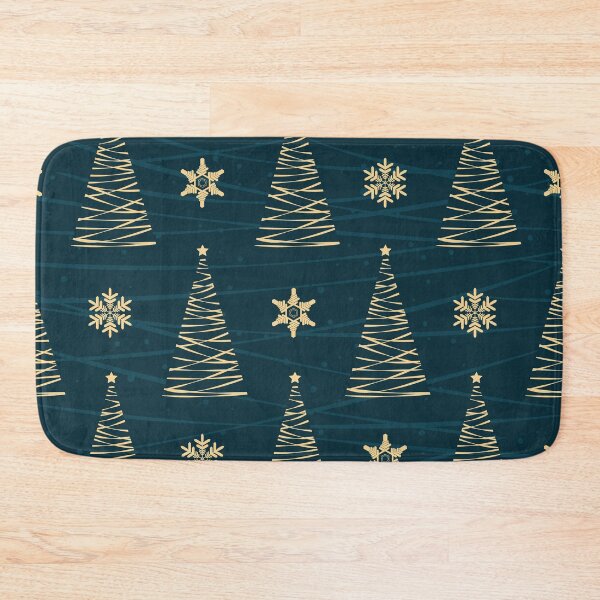 Item preview, Stylized Christmas trees pattern designed and sold by GoDesign1.