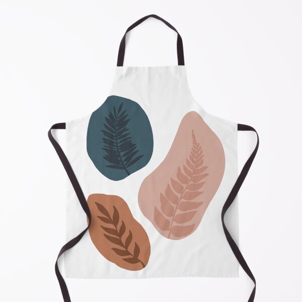 Item preview, Neutral Colour Block Leaf Silhouettes designed and sold by juvenilepeace.
