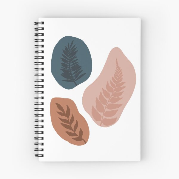 Item preview, Neutral Colour Block Leaf Silhouettes designed and sold by juvenilepeace.