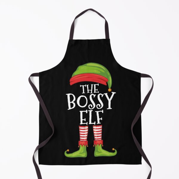 Item preview, The Bossy Elf Funny Christmas Matching Gift designed and sold by OdmiDesign.