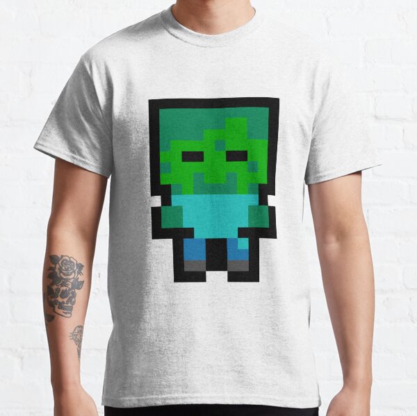 Minecraft Zombie T Shirts Redbubble - ripped zombie shirt roblox