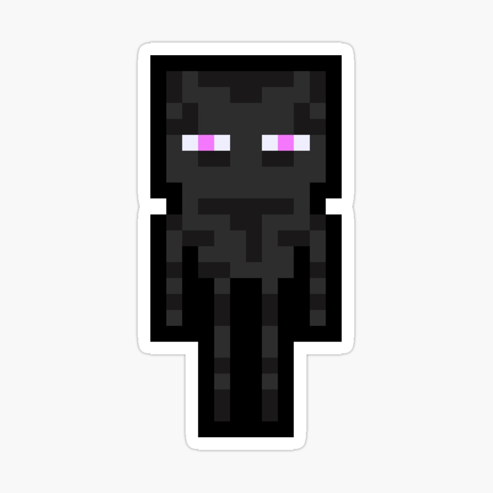 Minecraft Enderman Art Print by Lac Lac - Pixels